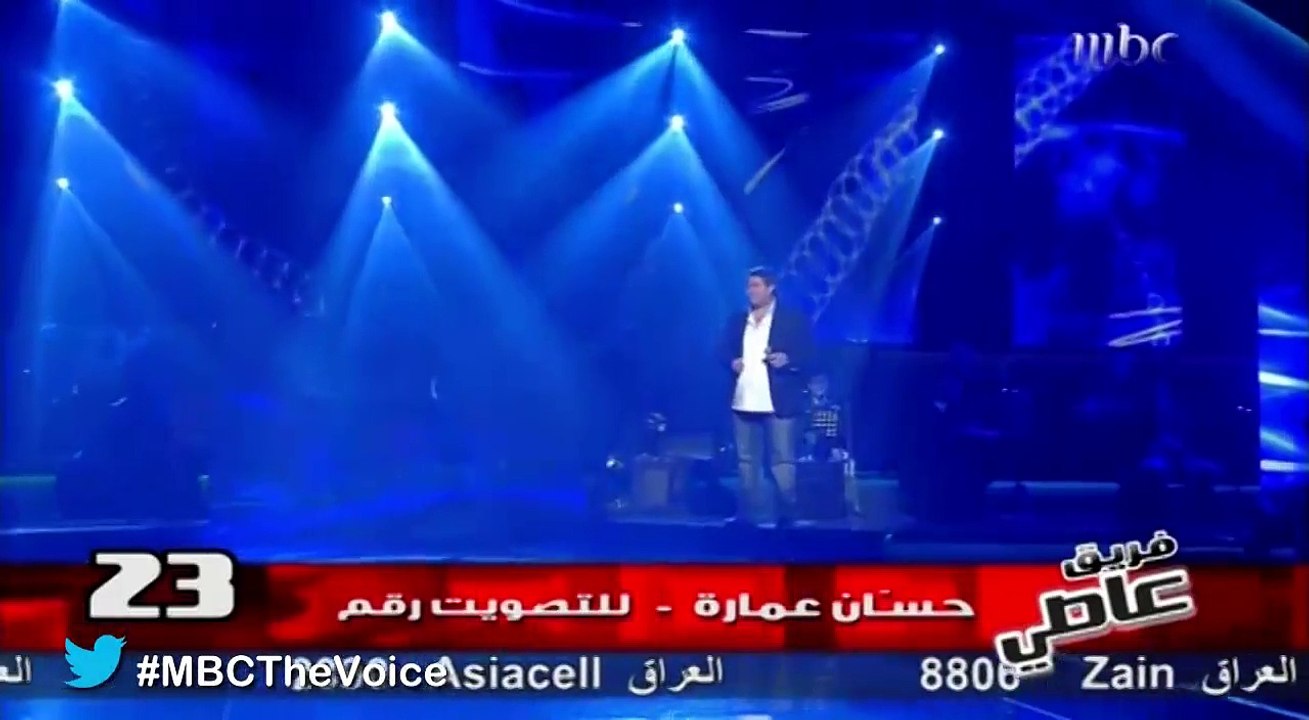 #MBCTheVoice - الموسم الأول - حسان عمارة ليلة ل...