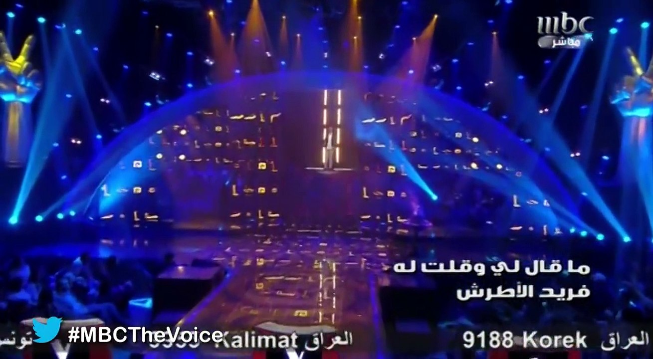 #MBCTheVoice - الموسم الأول - رضوان قطيش ما قال...