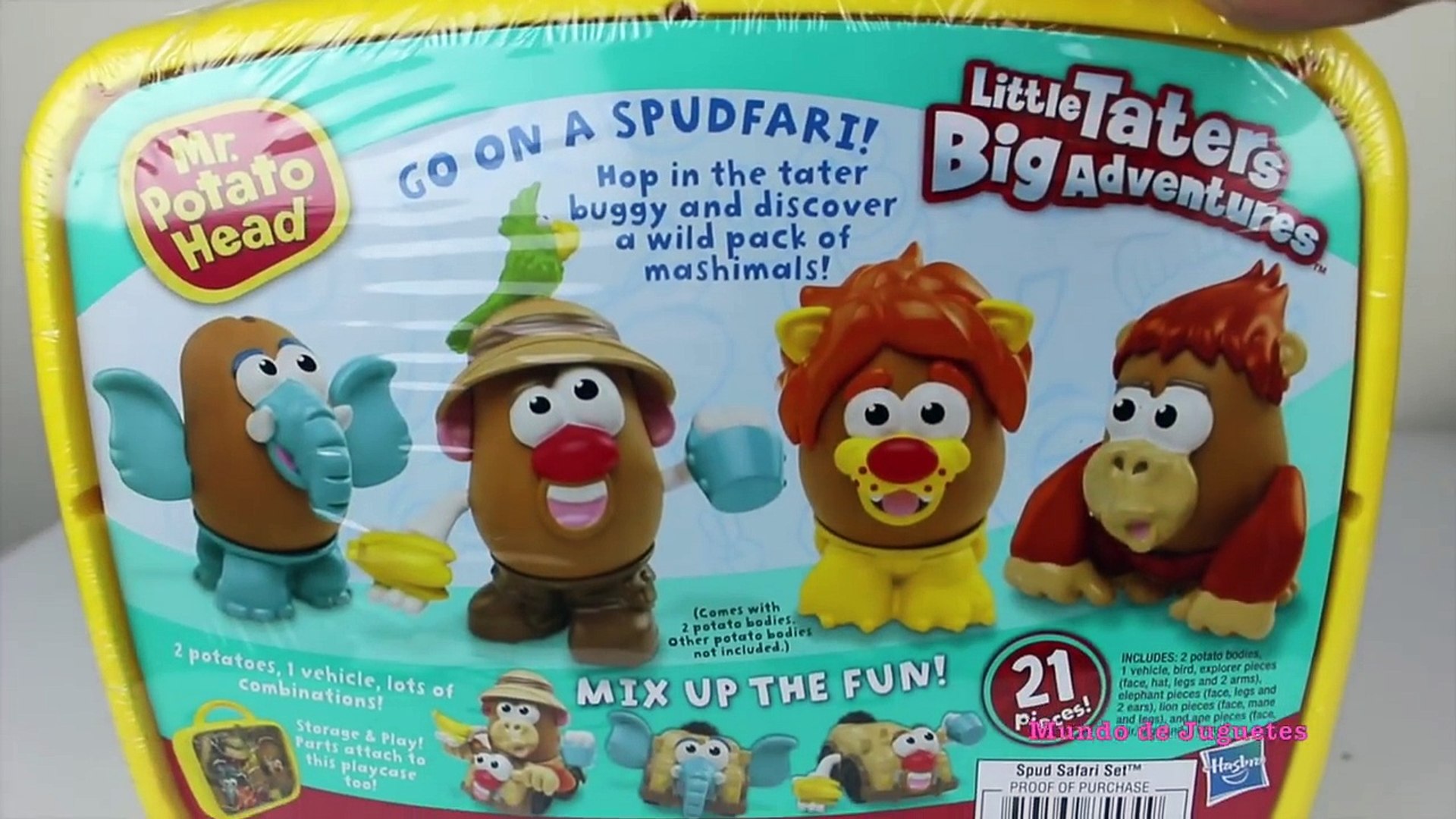 Play Doh Mr Potato Head Storage \u0026 Play |Juguetes Plastilina Play Doh | Mundo de Juguetes – Видео Dailymotion