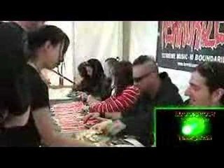 Terrorizer Bloodstock Open Air Signing Tent 2007