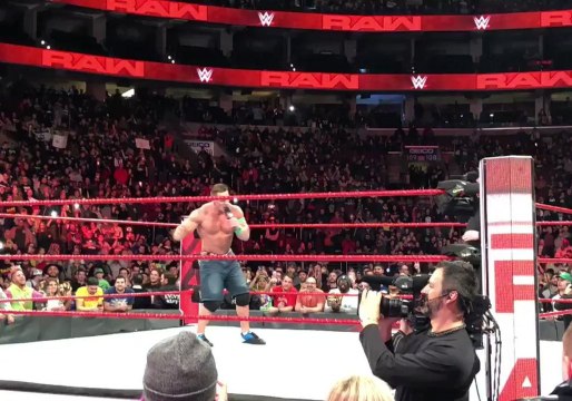 John Cena Sings Eagles' Fight Song in Front of 20,000 During Philadelphia WWE Event