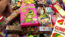 A lot of New Candy & Surprise Eggs LEARN COLORS with the Booboo Candy Pickle Candy & More