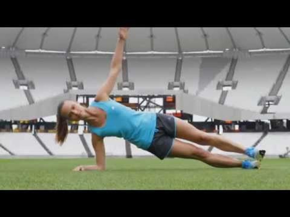 Grazia's Medal Winning Workout: PLANKS| Grazia UK