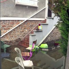 La lente décrue de la Seine met les habitants sur les nerfs