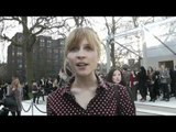 Clémence Poésy Interview at the Burberry Show | Grazia UK