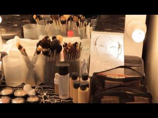 Backstage at Marios Schwab Autumn Winter 2012 | Grazia UK