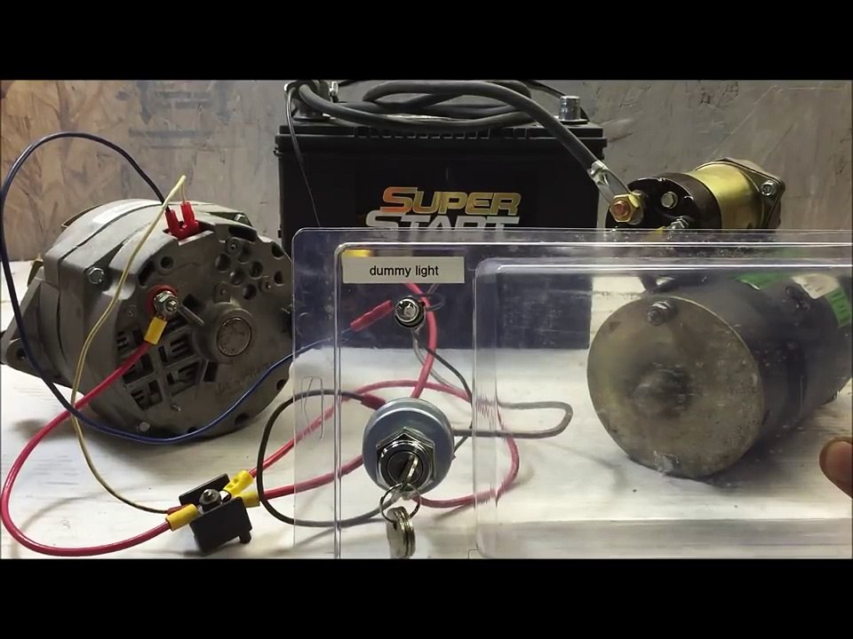 64-72 charging system wire up using GM 3 wire internally regulated alternator