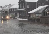 Winter Storm Floods Nantucket Streets
