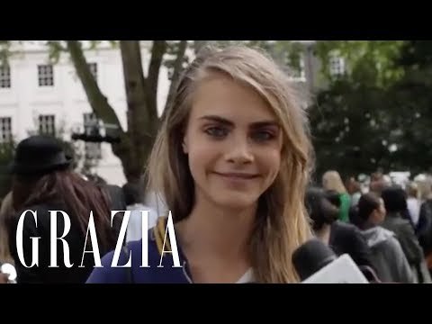 Cara Delevingne Interview at London Fashion Week | Grazia UK