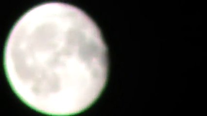 DOLUNAY(FULL MOON)  SONY DCR-SR21E VİDEO KAMERA(HANDY CAM) ZOOM TEST