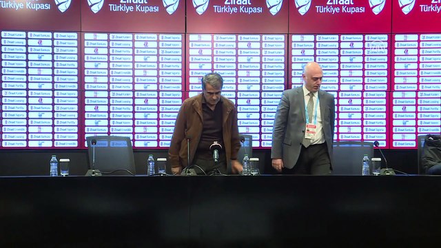 Beşiktaş-Gençlerbirliği maçının ardından - Şenol Güneş - İSTANBUL