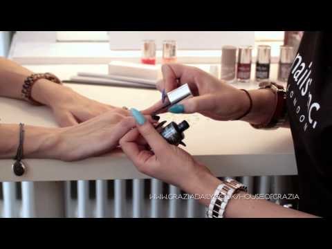 House of Grazia Nails Inc denim nails| Grazia UK