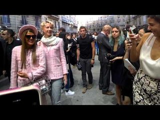 Anna Dello Russo's matchy moment at Chanel  GLASS| Grazia UK