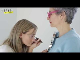 Two Minute Makeover: Winged Liner With Louise Constad| Grazia UK