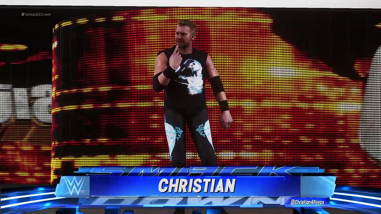 WWE 2K18 Christian vs former youtube star now dailymotion star  dolphziggler