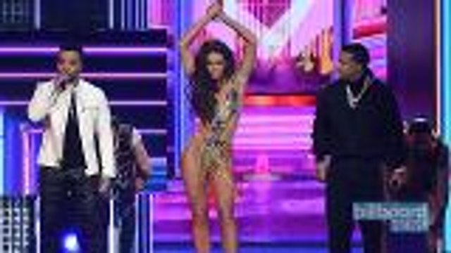 Zuleyka Rivera Claps Back at Haters for 'Despacito' Performance at Grammys | Billboard News