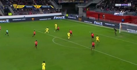 Rennes PSG : But But Marquinhos  (0-2)
