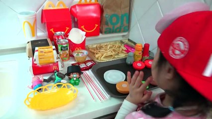 햄버거 가게 놀이 집안에 맥도날드 가게가?? McDonalds play 보람튜브