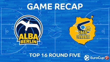 Highlights: Alba Berlin - Herbalife Gran Canaria