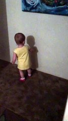 Daughter Discovers Her Shadow