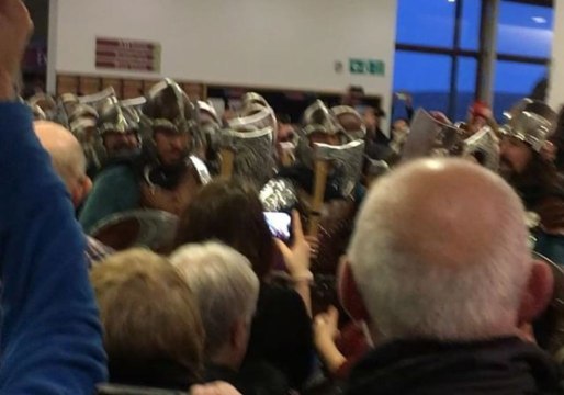 'Vikings' Ready Themselves For Fire Festival by Singing Black Eyed Peas 'I've Got a Feeling