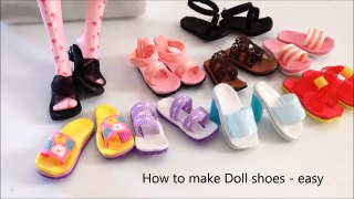 How to make Doll Shoes 1