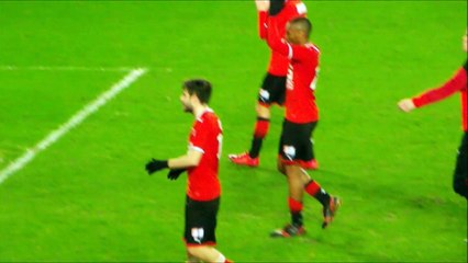 30/01/18 : SRFC-PSG : salut au Kop