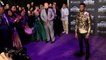 Chadwick Boseman "Black Panther" World Premiere Purple Carpet