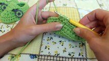 Crochet baby boy booties tutorial
