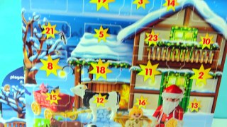 Schleich Horses Christmas Horse Club Advent Calendar + Playmobil Surprise Blind Bag Toys Day 1