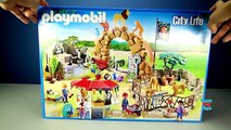 Playmobil City Life Toy Wild Animals Large Zoo │ Childrens Petting Zoo Building Sets Videos