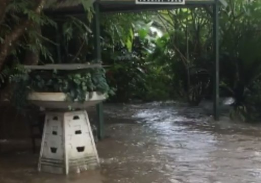 Daly River Park Flooded Following Heavy Rainfall