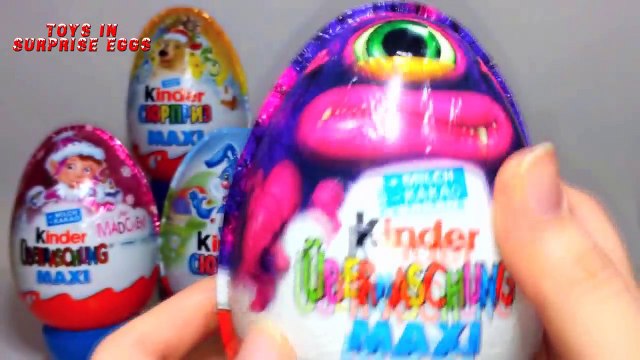 Киндер Сюрприз Макси Микс Холодное Сердце Принцессы Диснея Новогодние Пасхальные Хэллоуин
