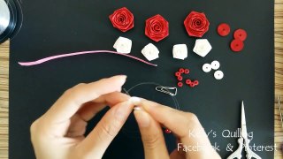 Quilling Bracelet Learning Video 4 // Paper Bracelet friendship// Flower Bracelet