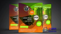 Photoshop Tutorial | Abstr Shape Flyer Design