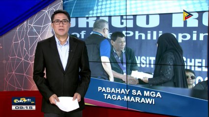 Pres. #Duterte, pinangunahan ang pamamahagi ng pabahay sa mga taga-Marawi