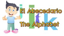 El ABECEDARIO en inglés y español para niños - Canción del alfabeto