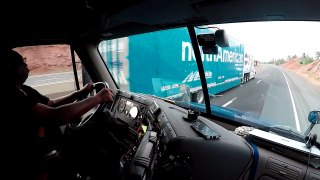 Truck Driver Trainee - Going Down A 5% Mountain