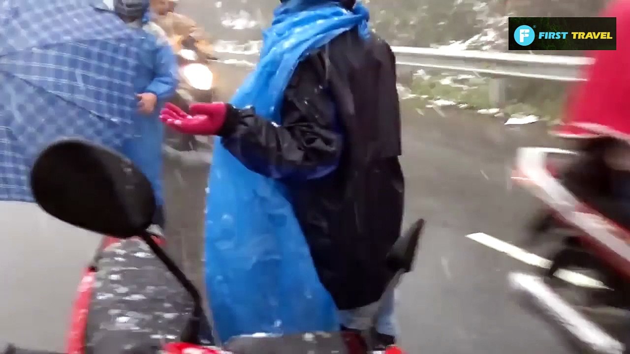 Sapa tourism - Sleet in Sapa, Lao Cai, Viet Nam