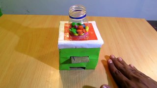 How to make candy dispenser machine - Easy Tutorials