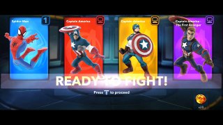 CAPTAIN AMERICA vs. WWII Cap vs. Civil War Cap - Disney Infinity 3.0 - #ToyBoxRumble #64