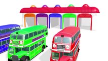 Aprender colores para niños en la Motocicleta niños educativos videos en español | 3D