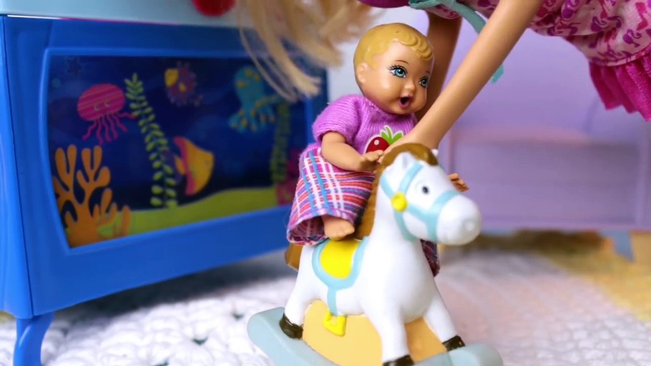 BARBIE Babies in a bathtub full of Orbeez - Barbie Videos in English for children