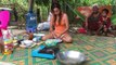 Amazing Beautiful Girl Cooking Village Food - How To Fry Mushroom With Flour Recipes In My Village