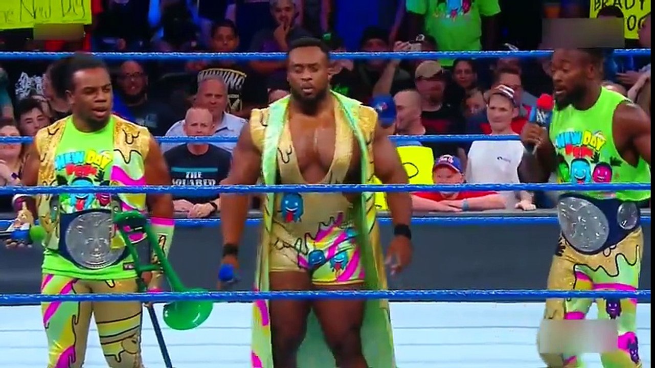 New Day Cut A Promo - WWE SmackDown 8_15_17