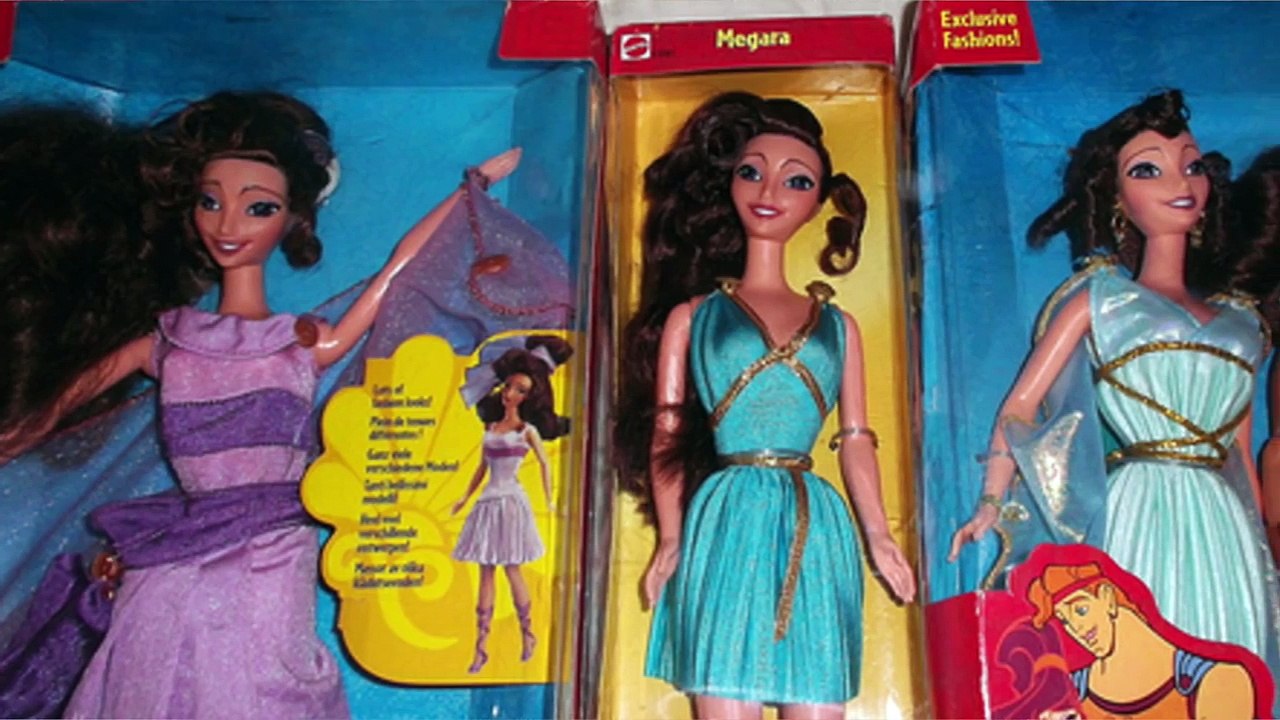 Disney MEGARA Doll Review from HERCULES (1997) | TOYS FROM THE PAST