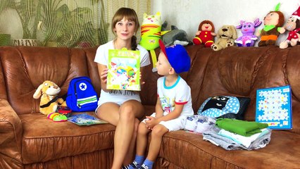 Обратно в школу или в детский садик ?! Наши покупки. Данька как Ивангай. BACK TO SCHOOL!
