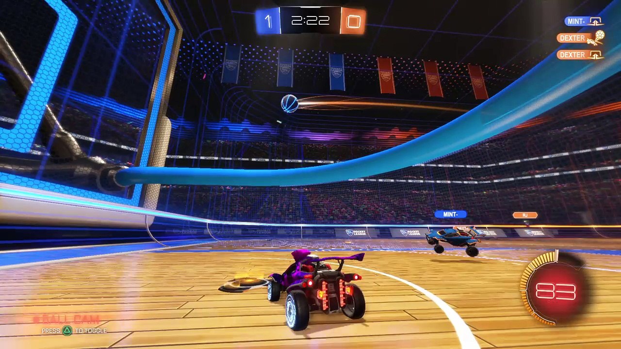 Air Dribble Mid game