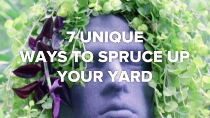 7 Unique Ways To Spruce Up Your Yard
