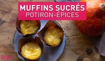 Muffins sucrés au potiron et fromage frais | regal.fr